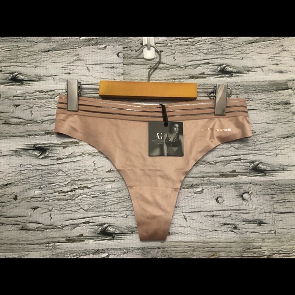 Ashley Graham Other - NWT Ashley Graham pink thong pantie medium